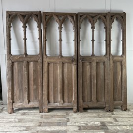 Mid 19th C. Oak Choir Screen