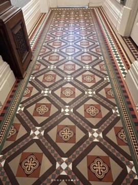 Victorian Tiled Hallway